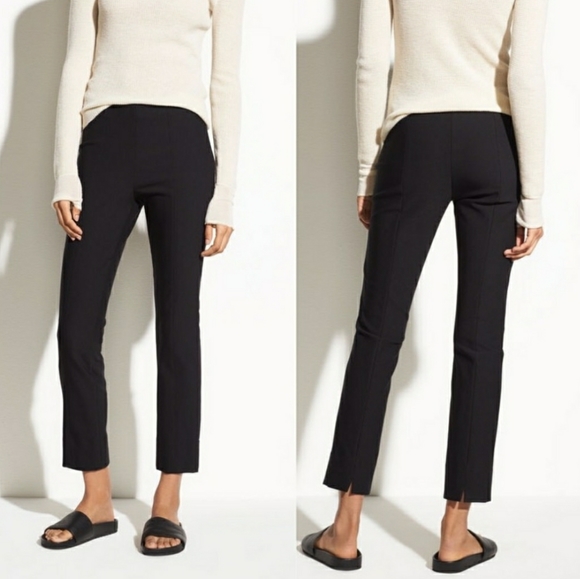 Vince Pants - VINCE Black Stitch Front Seam Pointe Legging XS